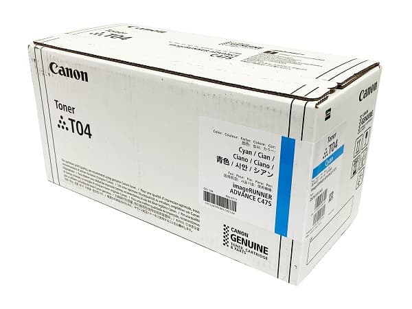Cartus de toner (27.5K) Canon T04 Cyan (2979C001AA, CRGT04C)