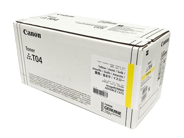 Cartus de toner (27.5K) Canon T04 Yellow (2977C001AA, CRGT04Y)