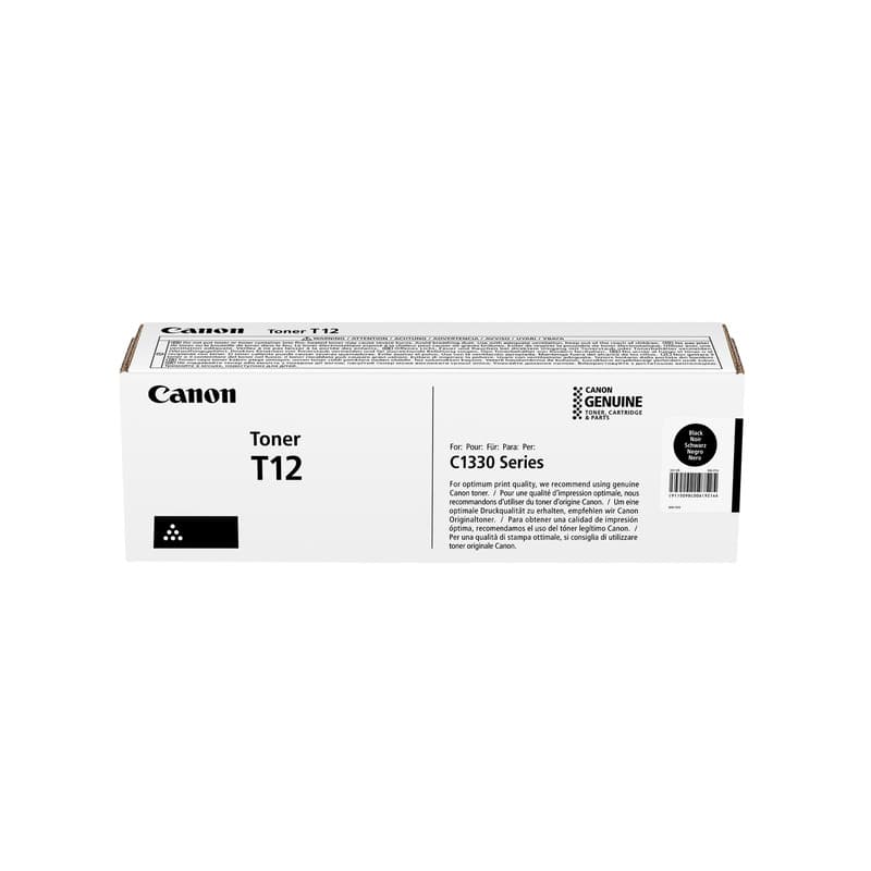 Cartus de toner (7.4K) Canon T12 Black (5098C006AA, CRGT12BK)