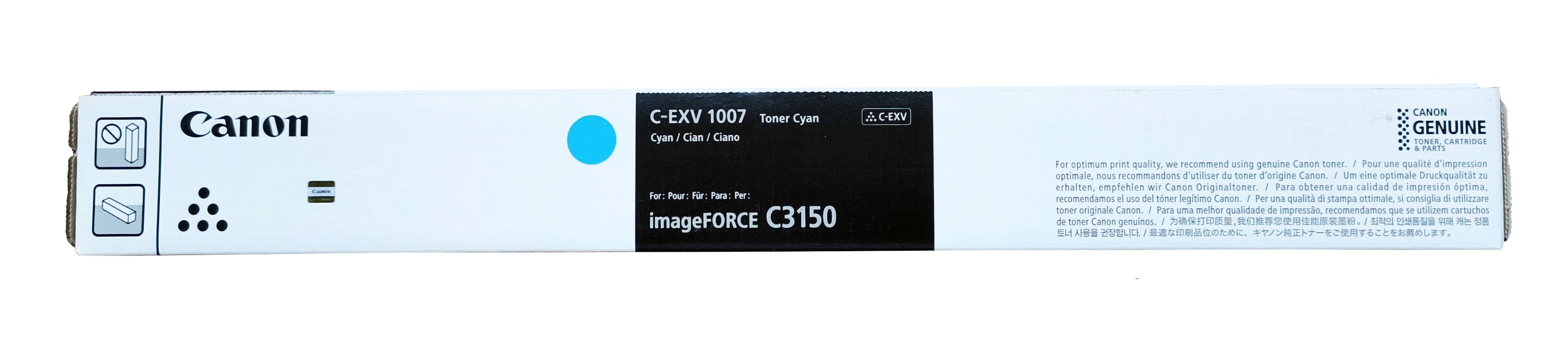 Cartus de toner (19K) Canon EXV 1007 Cyan (6730C002AA, C-EXV1007C, CEXV1007C)