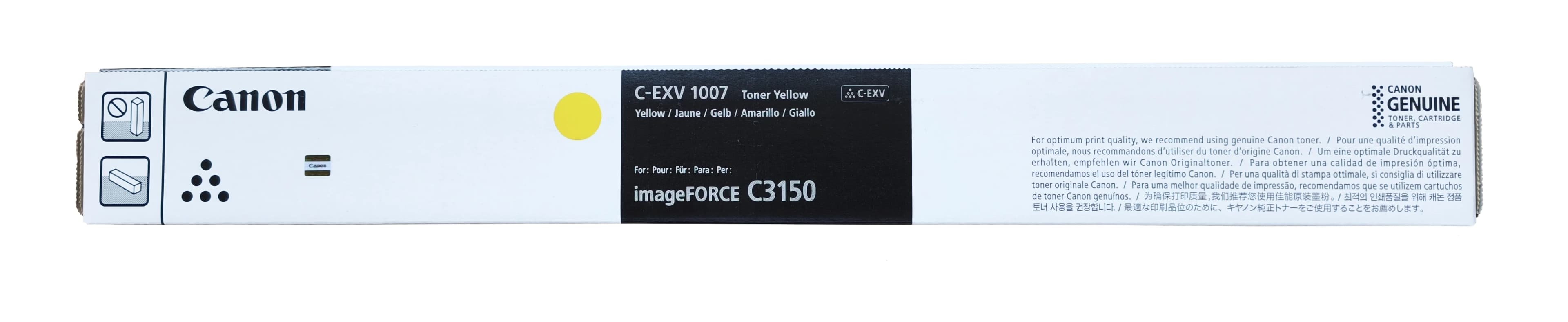 Cartus de toner (19K) Canon EXV 1007 Yellow (6732C002AA, C-EXV1007Y, CEXV1007Y)