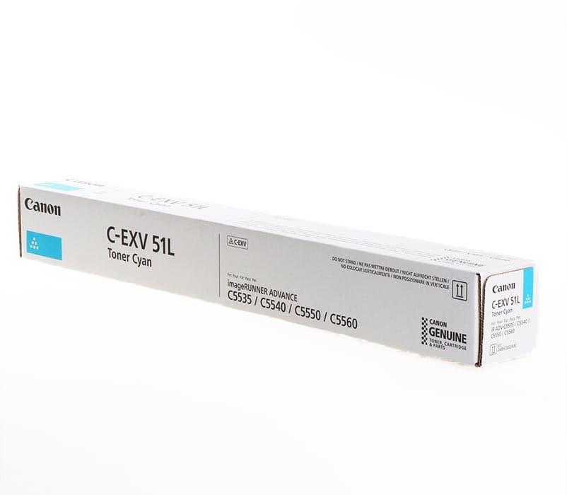 Cartus de toner (26K) Canon EXV 51L Cyan (0485C002, C-EXV51LC, CEXV51LC)