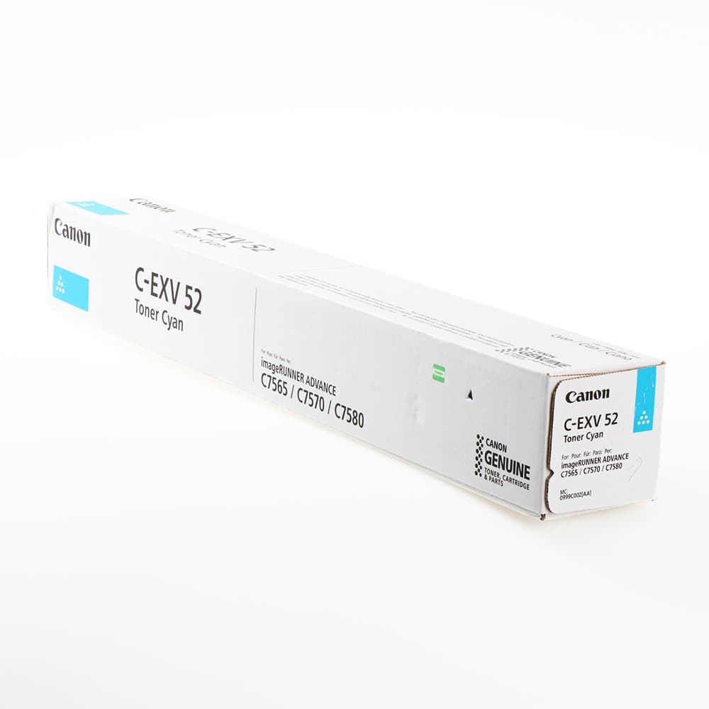 Cartus de toner (66.5K) Canon EXV 52 Cyan (0999C002AA, C-EXV52C, CEXV52C)