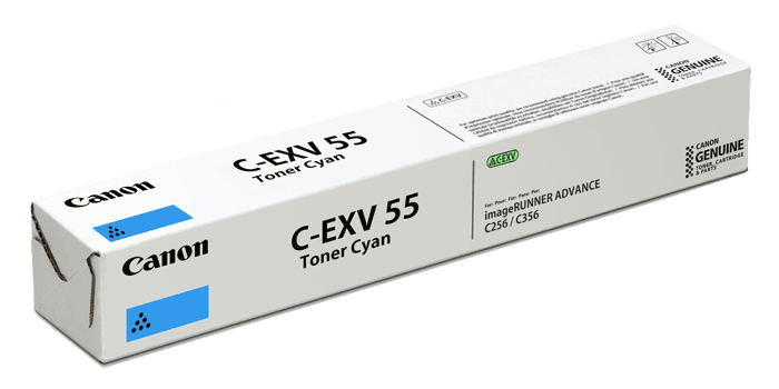 Cartus de toner (18K) Canon EXV 55 Cyan (2183C002, C-EXV55C, CEXV55C)