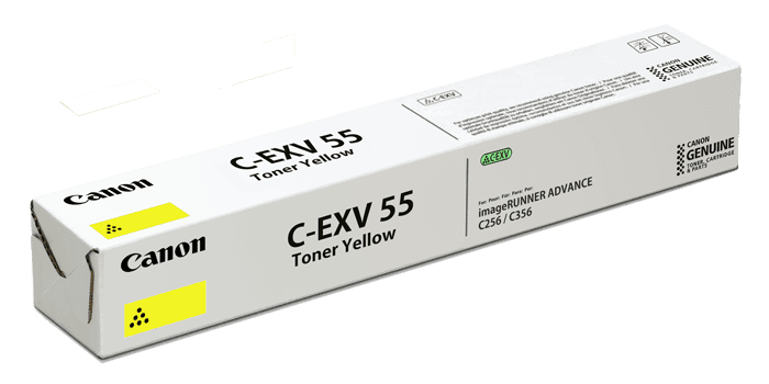 Cartus de toner (18K) Canon EXV 55 Yellow (2185C002, C-EXV55Y, CEXV55Y)