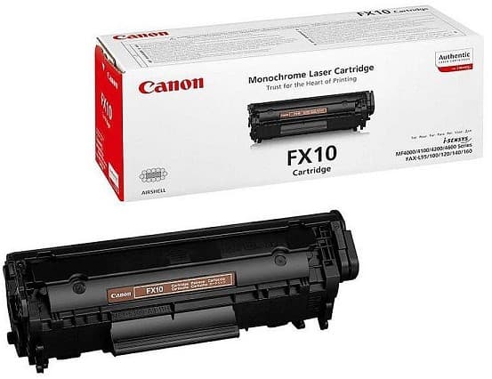 Cartus de toner (2K) Canon FX10 Black (0263B002, FX-10)