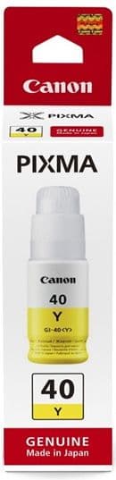 Flacon cerneala Canon GI-40Y Yellow (3402C001, GI40Y)