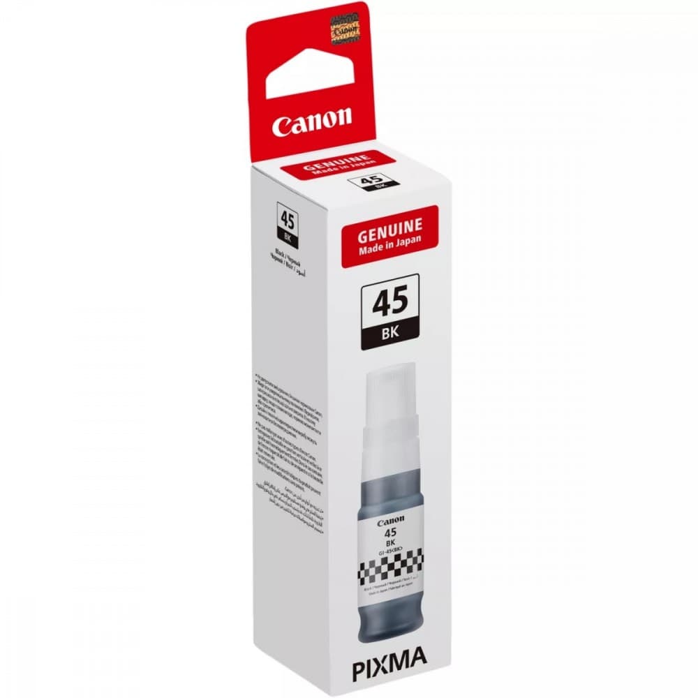 Flacon de cerneala (3K) Canon 45BK Black (6288C001, GI45BK)