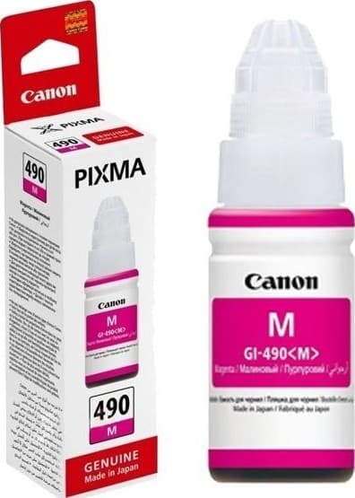 Flacon cerneala Canon GI-490M Magenta (0665C0011, GI490M)