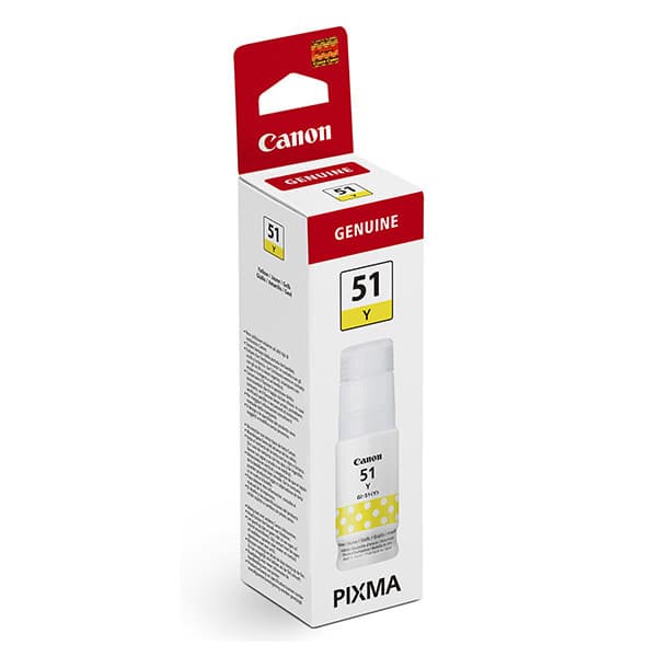 Flacon cerneala (7.7K) Canon 51Y Yellow (4548C001, GI51Y)