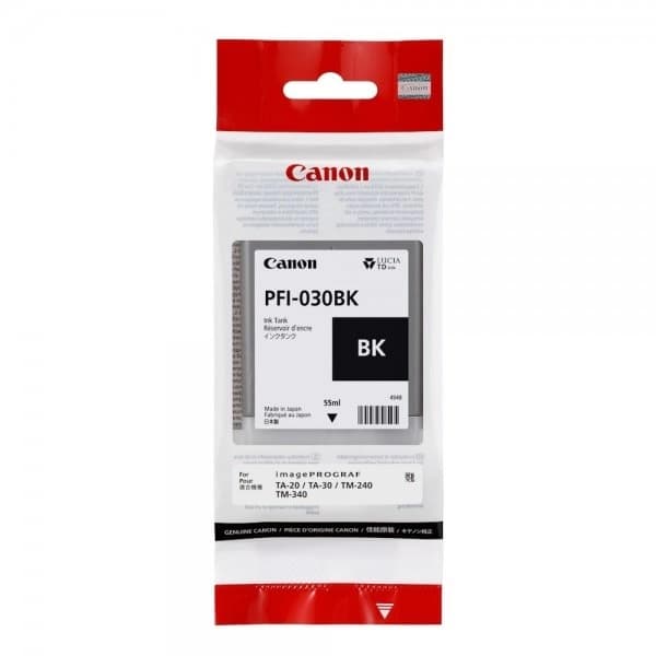 Cartus de Cerneala Canon PFI-030BK Black (3489C001AA, PFI030BK)