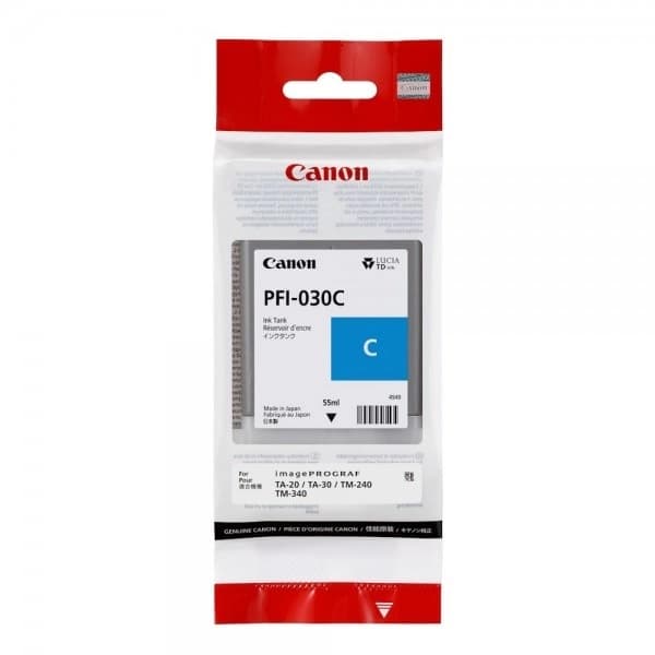 Cartus de Cerneala Canon PFI-030C Cyan (3490C001AA, PFI030C)