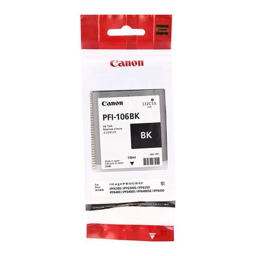 Cartus de cerneala Canon PFI-106BK Black (6621B001, PFI106BK)