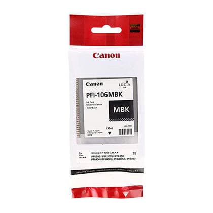 Cartus de cerneala Canon PFI-106MBK Matte Black (6620B001, PFI106MBK)