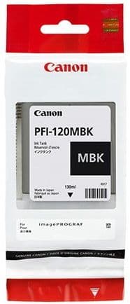 Cartus de cerneala Canon PFI-120MBK Matte Black (2884C001, PFI120MBK)