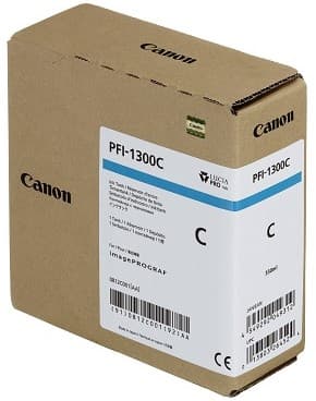 Cartus de cerneala Canon PFI-1300C Cyan (0812C001, PFI1300C)