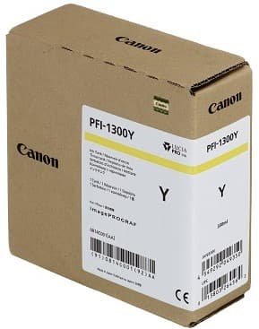 Cartus de cerneala Canon PFI-1300Y Yellow (0814C001, PFI1300Y)