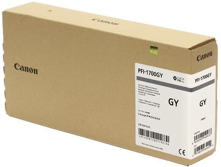 Cartus de cerneala Canon PFI-1700GY Gray (0781C001, PFI1700GY)