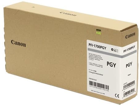 Cartus de cerneala Canon PFI-1700PGY Photo Gray (0782C001, PFI1700PGY)