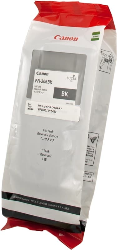 Cartus de cerneala Canon PFI-206BK Black (5303B001, PFI206BK)