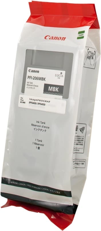 Cartus de cerneala Canon PFI-206MBK Matte Black (5302B001, PFI206MBK)