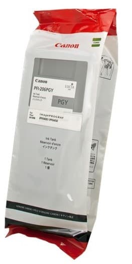 Cartus de cerneala Canon PFI-206PM Photo Gray (5313B001, PFI206PGY)