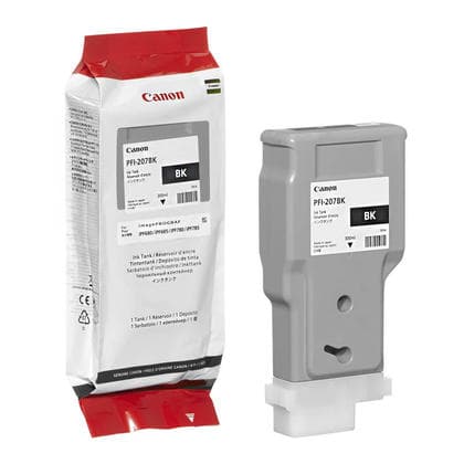 Cartus de cerneala Canon PFI-207BK Black (8789B001, PFI207BK)
