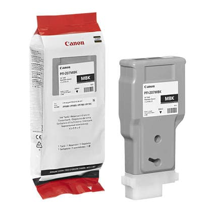 Cartus de cerneala Canon PFI-207MBK Matte Black (8788B001, PFI207MBK)