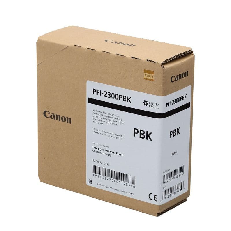 Cartus de Cerneala Canon PFI-2300PBK Photo Black (5277C001AA, PFI2300PBK)