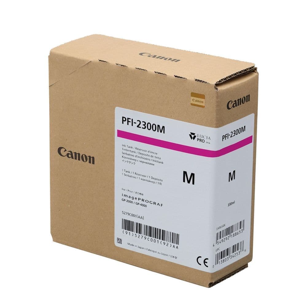 Cartus de Cerneala Canon PFI-2300M Magenta (5279C001AA, PFI2300M)