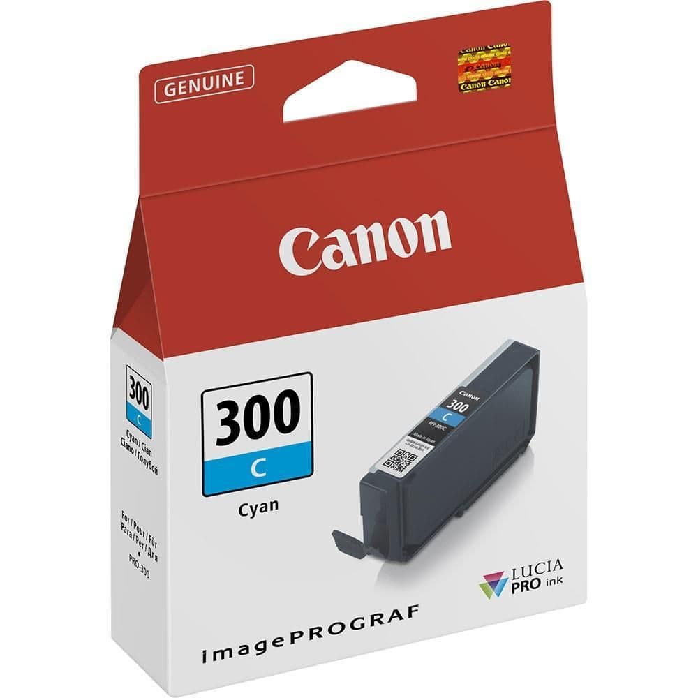 Cartus de Cerneala Canon 300 Cyan (4194C001, PFI-300C)