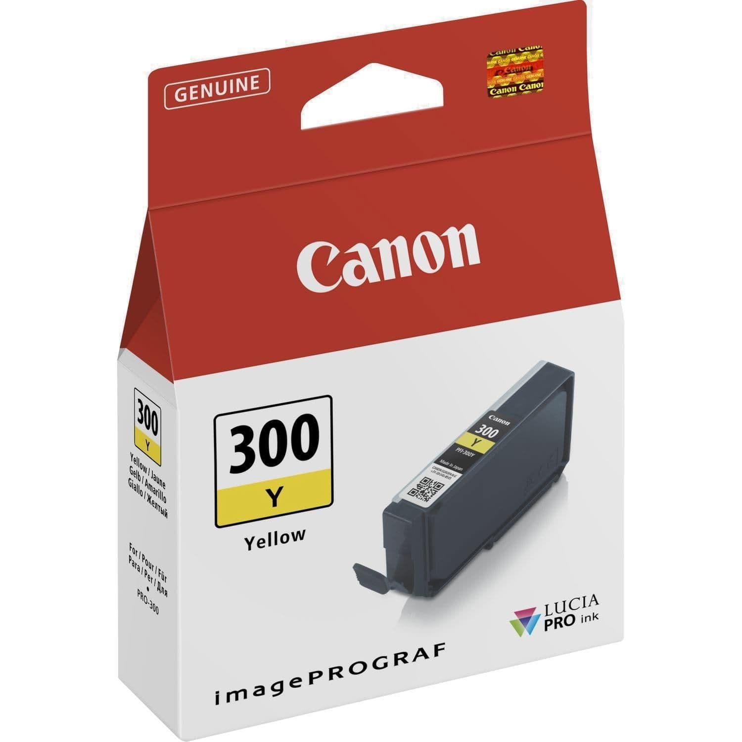 Cartus de Cerneala Canon 300 Yellow (4196C001, PFI-300Y)