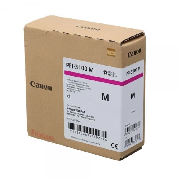 Cartus de Cerneala Canon PFI-3100M Magenta (6424C001AA, PFI3100M)