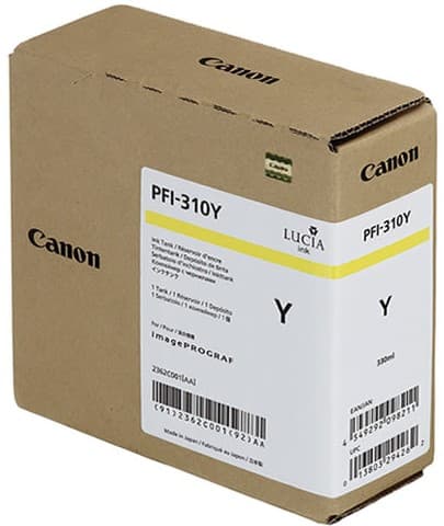 Cartus de cerneala Canon PFI-310Y Yellow (2362C001, PFI310Y)