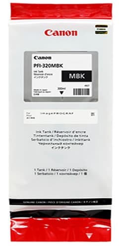 Cartus de cerneala Canon PFI-320MBK Matte Black (2889C001, PFI320MBK)