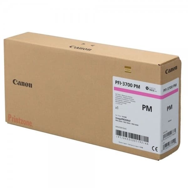 Cartus de Cerneala Canon PFI-3700PM Photo Magenta (6452C001AA, PFI3700PM)
