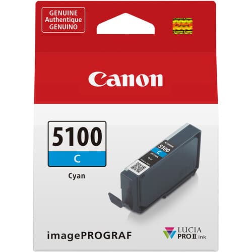 Cartus de Cerneala Canon PFI-5100C Cyan (6953C001AA, PFI5100C)