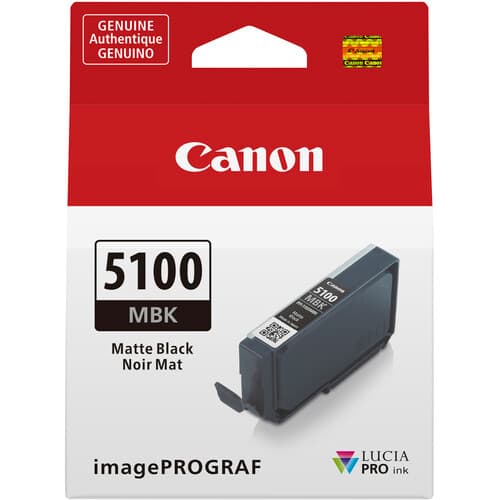 Cartus de Cerneala Canon PFI-5100MBK Matte Black (6951C001AA, PFI5100MBK)