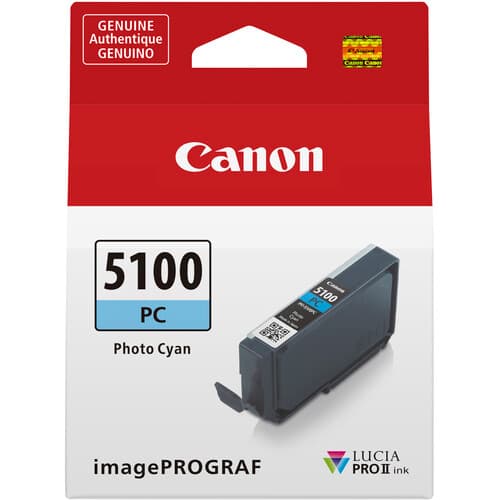 Cartus de Cerneala Canon PFI-5100PC Photo Cyan (6956C001AA, PFI5100PC)
