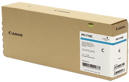 Cartus de cerneala Canon PFI-710C Cyan (2355C001, PFI710C)