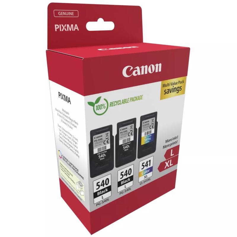 Pachet cartuse de cerneala Canon PG-540L x 2 / CL-541XL Value pack (5224B017AA)
