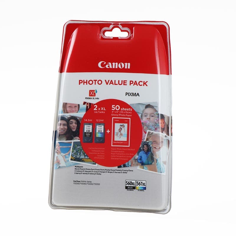 Set cartuse de cerneala Canon PG-560XL/ CL-561XL Photo Value pack (3712C004)