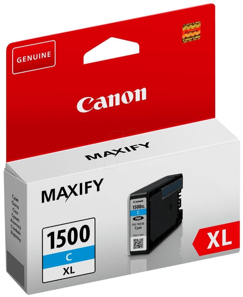 Cartus de cerneala Canon PGI-1500XL Cyan (9193B001, PGI1500XLC)