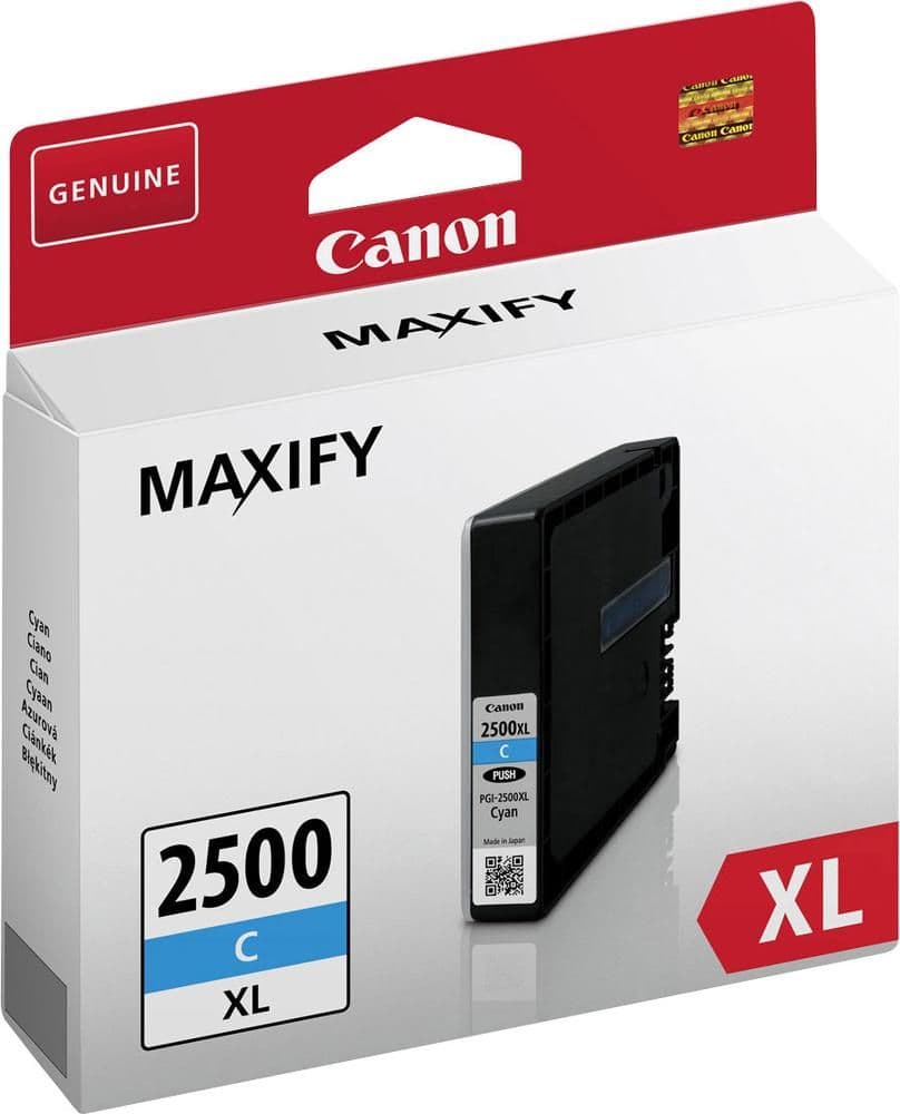 Cartus de cerneala Canon PGI-2500XL Cyan (9265B001, PGI2500XLC)
