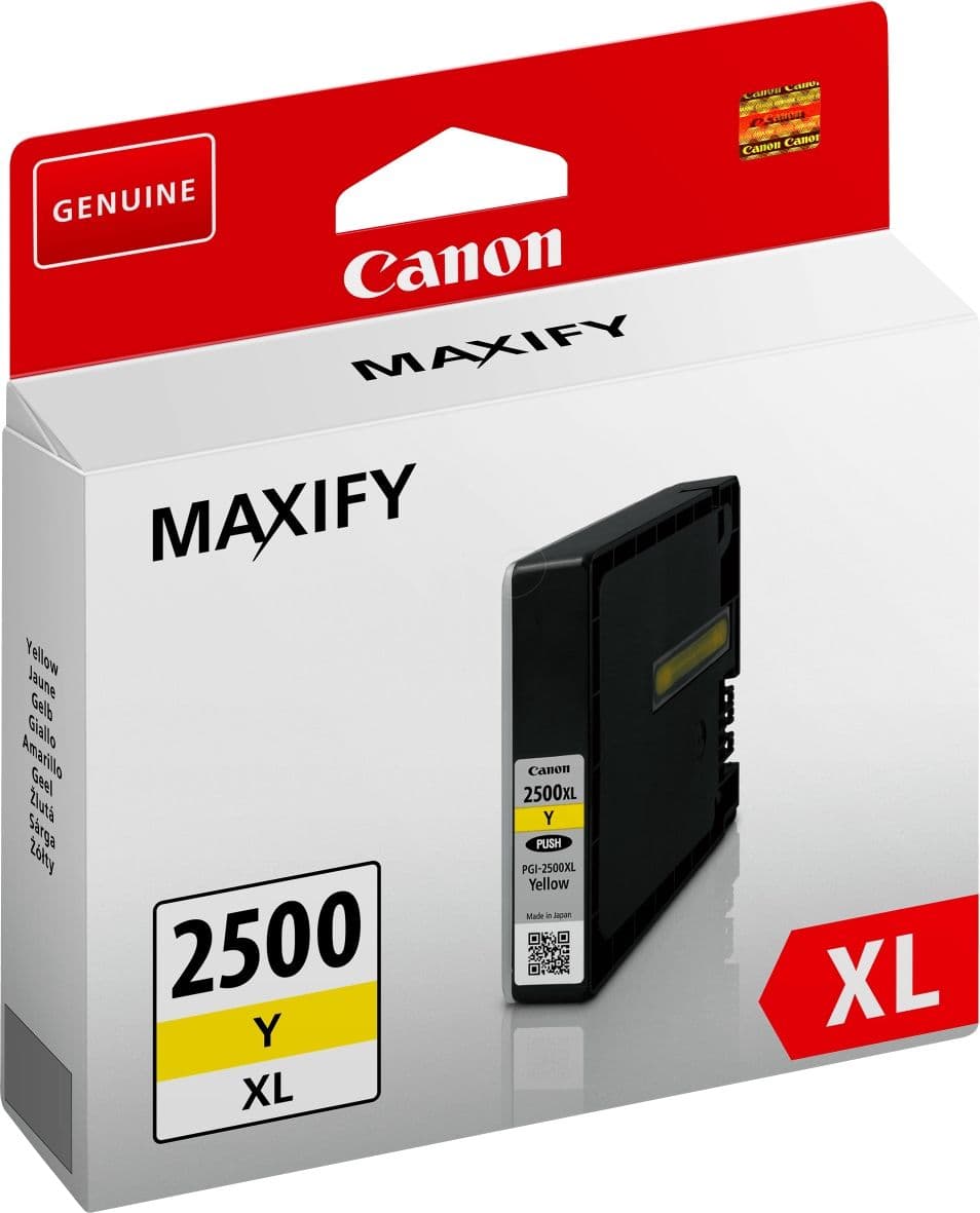 Cartus de cerneala Canon PGI-2500XL Yellow (9267B001, PGI2500XLY)