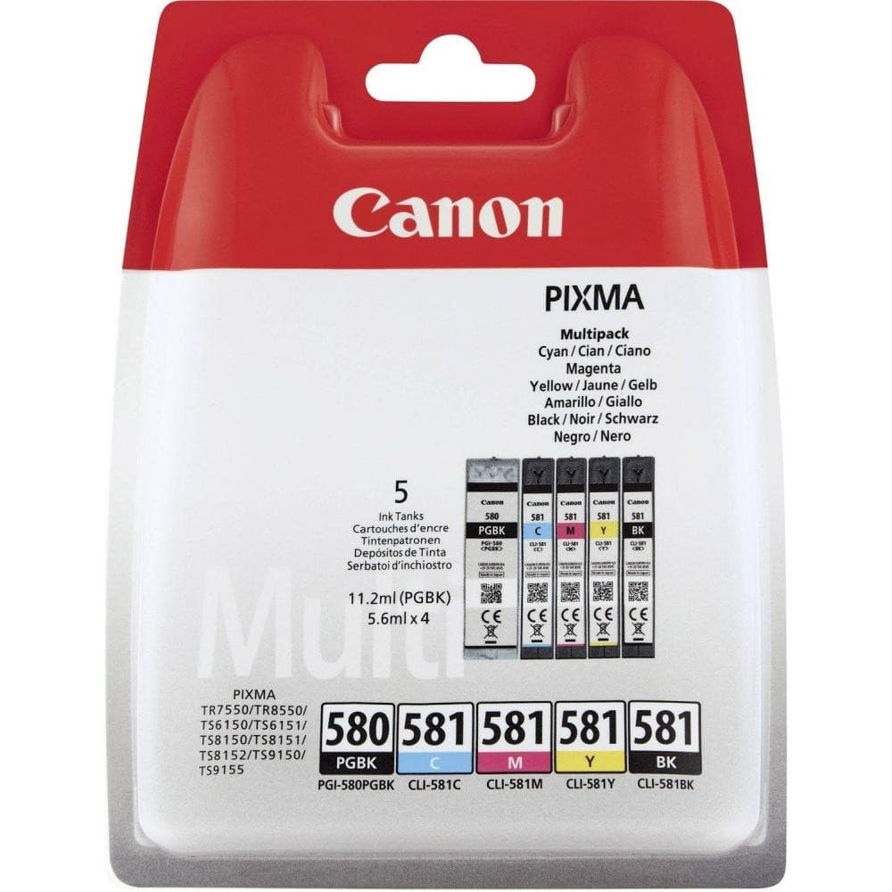 Set cartuse de cerneala Canon PGI-580 MultiPack (2078C005)