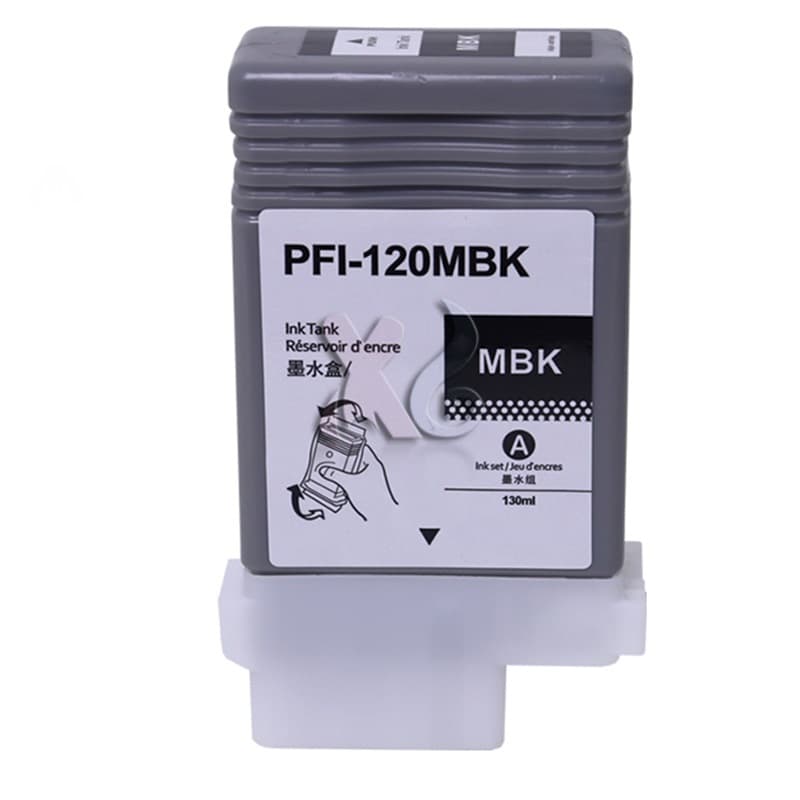 Cartus compatibil Canon PFI-120MBK Matte Black (2884C001, PFI120MBK)