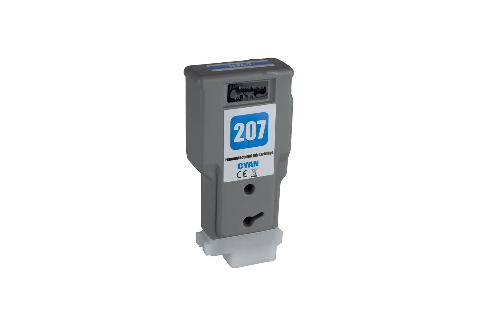 Cartus compatibil Canon PFI-207C Cyan (8790B001, PFI207C)