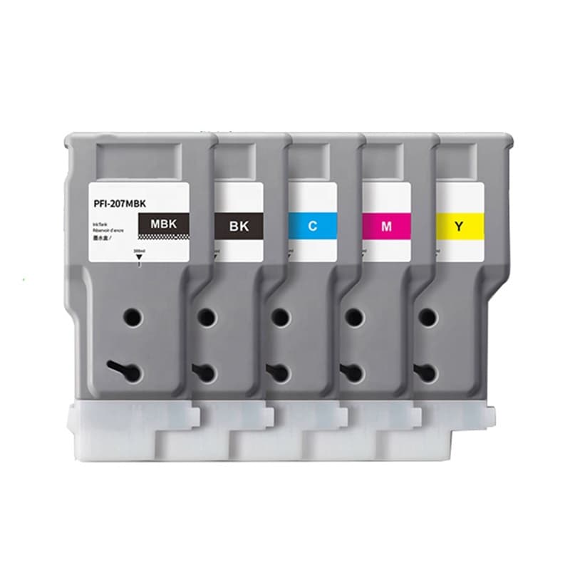 Pachet de cartuse compatibile Canon PFI-207 (300ml)