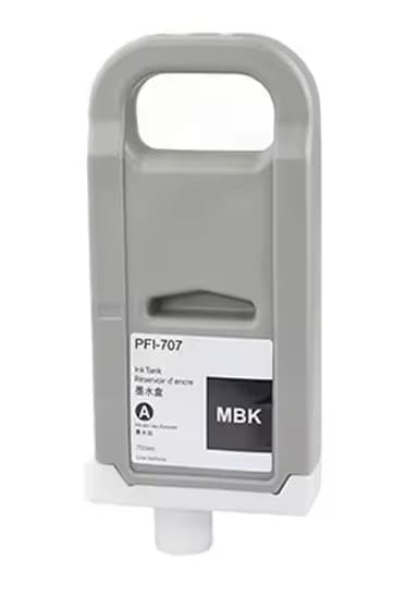 Cartus compatibil Canon PFI-707MBK Matte Black (9820B001) 700ml imagePROGRAF iPF830 / iPF840 / iPF850